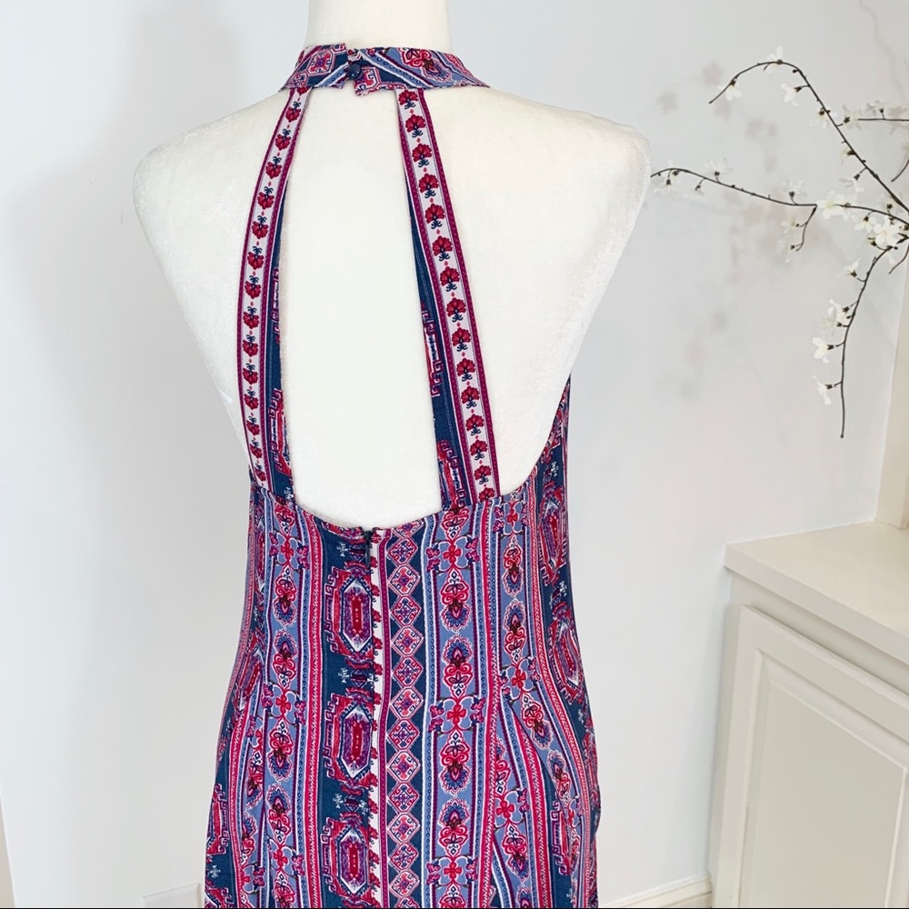 Patrons of Peace Patriotic Open Back Dress M NWT - Picture 4 of 7